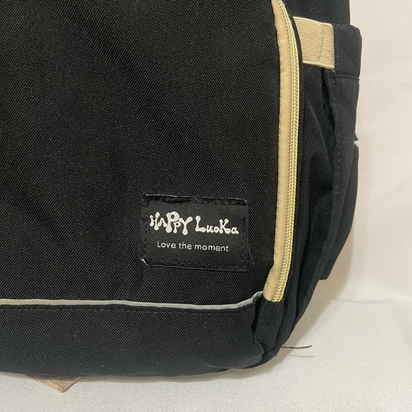 HAPPYLUOKA Baby Diaper Bag Backpack Adjustable Shoulder Straps LIKE NEW - Picture 8 of 8